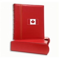 Canada Flag CLASSIC GRANDE SET 3-RING Binder - RED