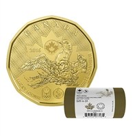 2016 Canada $1 Lucky Loonie Special Wrap Roll - 154463