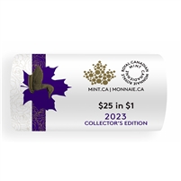 2023 Canada Collector's Edition Loon Dollar Special Wrapped Roll of 25pcs