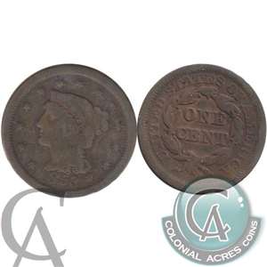 1853 USA Cent Very Good (VG-8)