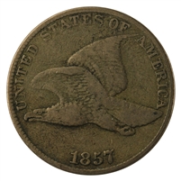 1857 Flying Eagle USA Cent Fine (F-12)