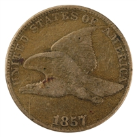 1857 Flying Eagle USA Cent F-VF (F-15) $