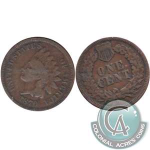 1870 USA Cent Very Good (VG-8) $