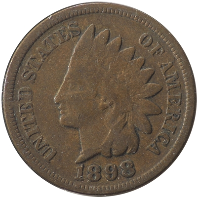 1898 USA Cent F-VF (F-15)