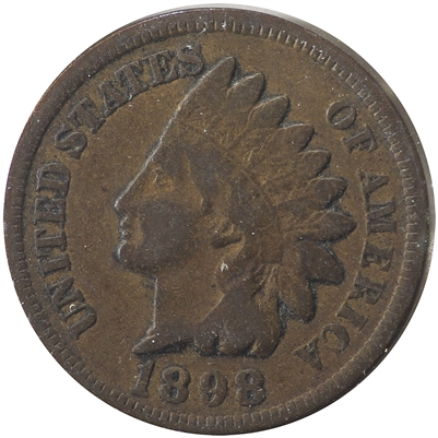 1898 USA Cent VG-F (VG-10)