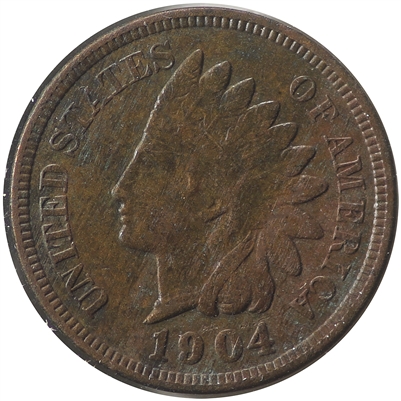 1904 USA Cent Extra Fine (EF-40)