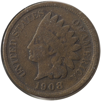 1908 USA Cent G-VG (G-6)