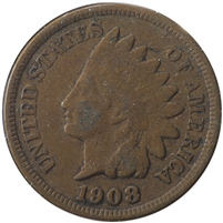 1908 USA Cent VG-F (VG-10)