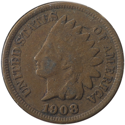 1908 USA Cent VG-F (VG-10)