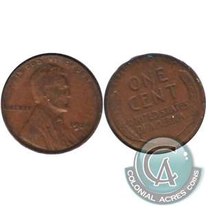 1924 D USA Cent Very Fine (VF-20) $