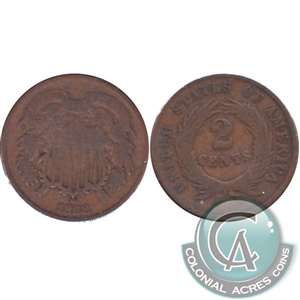 1868 USA 2-cents VG-F (VG-10)
