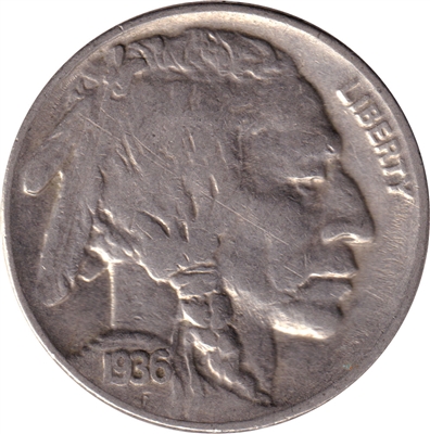 1936 USA Nickel Extra Fine (EF-40)