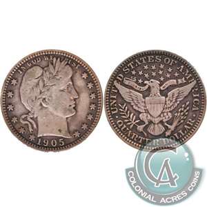 1905 USA Quarter Very Fine (VF-20) $