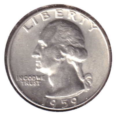 1959 D USA Quarter AU-UNC