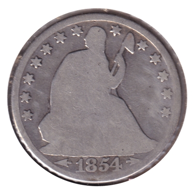 1854 O USA Half Dollar Good (G-4) $