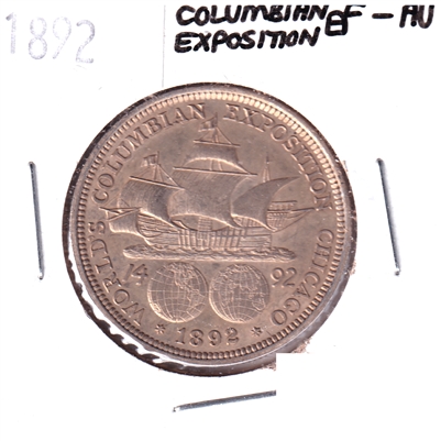 1892 Columbia Exposition USA Half Dollar EF-AU (EF-45)
