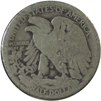1921 USA Half Dollar About Good (AG-3) $