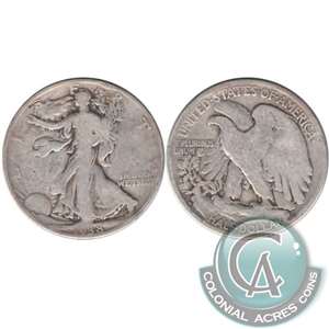 1938 D USA Half Dollar G-VG (G-6) $
