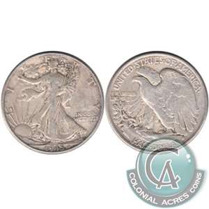 1945 USA Half Dollar VF-EF (VF-30)