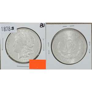 1878 S USA Dollar Brilliant Uncirculated (MS-63) $