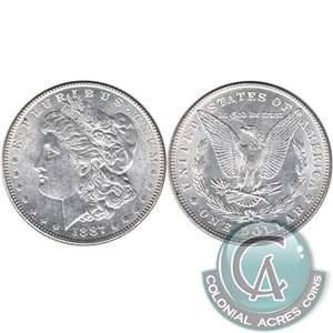 1887 USA Dollar UNC+ (MS-62) $