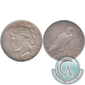 1934 S USA Dollar Fine (F-12) $