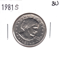 1981 S Susan B. Anthony USA Dollar Brilliant Uncirculated (MS-63)