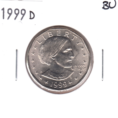 1999 D Susan B. Anthony USA Dollar Brilliant Uncirculated (MS-63)