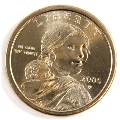 2000 P Sacagawea USA Dollar Brilliant Uncirculated (MS-63)