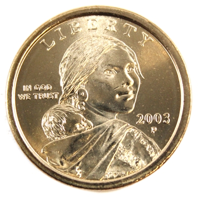 2003 P Sacagawea USA Dollar Brilliant Uncirculated (MS-63)