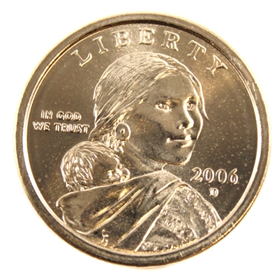 2006 D Sacagawea USA Dollar Brilliant Uncirculated (MS-63)