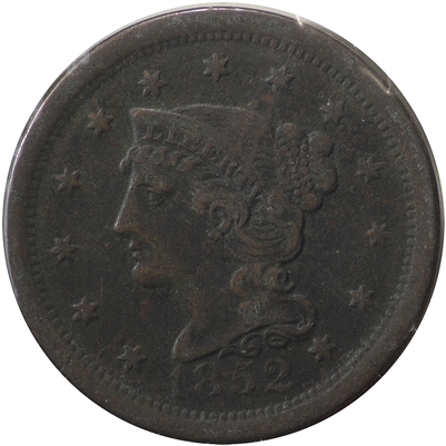 1852 USA Cent VF-EF (VF-30) $