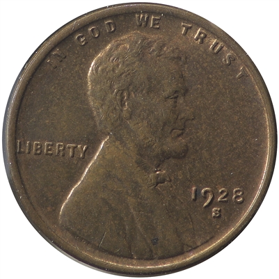 1928 S USA Cent AU-UNC (AU-55) $