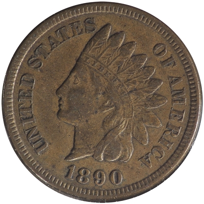 1890 USA Cent Extra Fine (EF-40)