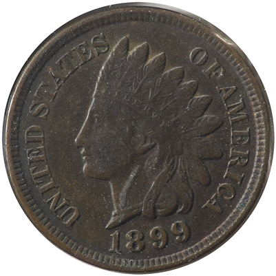 1899 USA Cent Extra Fine (EF-40)