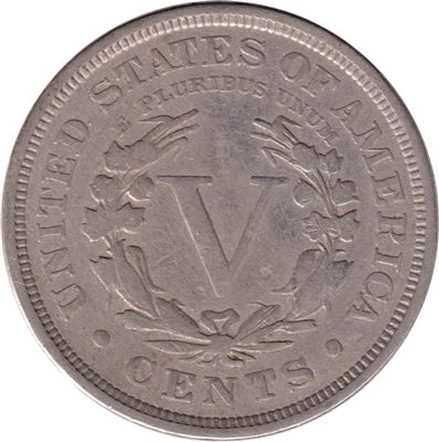 1898 USA Nickel Very Fine (VF-20)