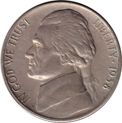 1938 USA Nickel Brilliant Uncirculated (MS-63)