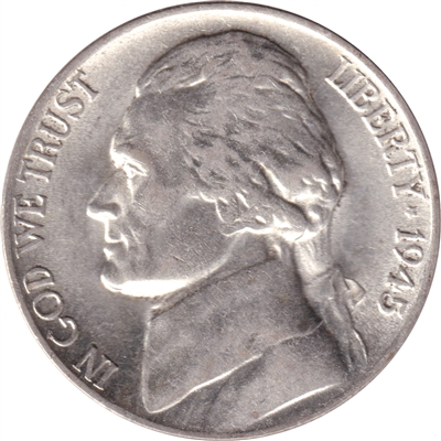 1945 P Silver USA Nickel AU-UNC (AU-55)