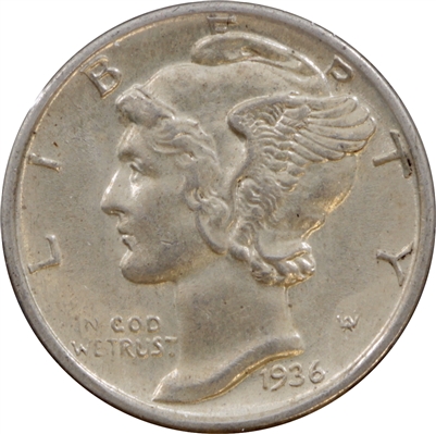 1936 USA Dime UNC+ (MS-62)