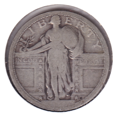 1917 D Var. 1 USA Quarter Good (G-4)