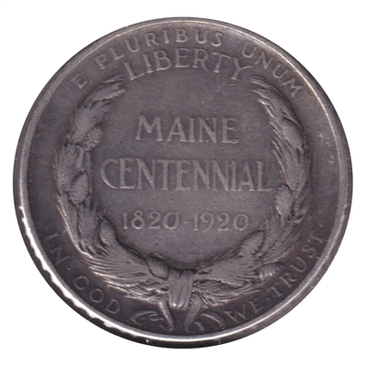 1920 Maine Centennial USA Half Dollar VF-EF (VF-30) $