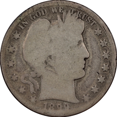 1899 O USA Half Dollar About Good (AG-3)