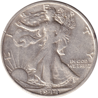 1944 S USA Half Dollar VF-EF (VF-30)