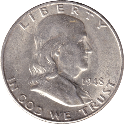 1948 D USA Half Dollar AU-UNC (AU-55)