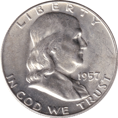 1957 D USA Half Dollar UNC+ (MS-62)