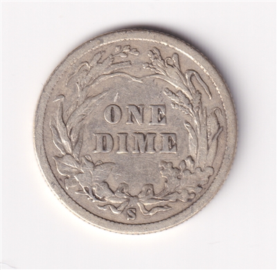 1900 S USA Dime Fine (F-12)