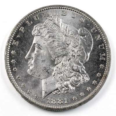 1881 USA Dollar Brilliant Uncirculated (MS-63) $