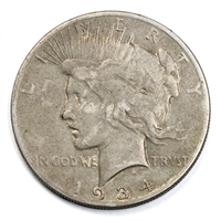 1934 S USA Dollar Very Good (VG-8) $