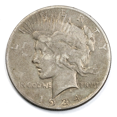 1934 S USA Dollar Very Good (VG-8) $