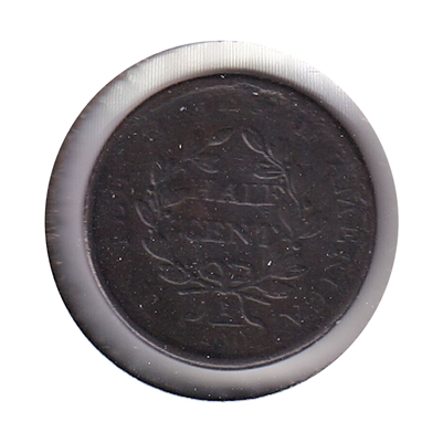 1807 USA 1/2 Cent VG-F (VG-10) $